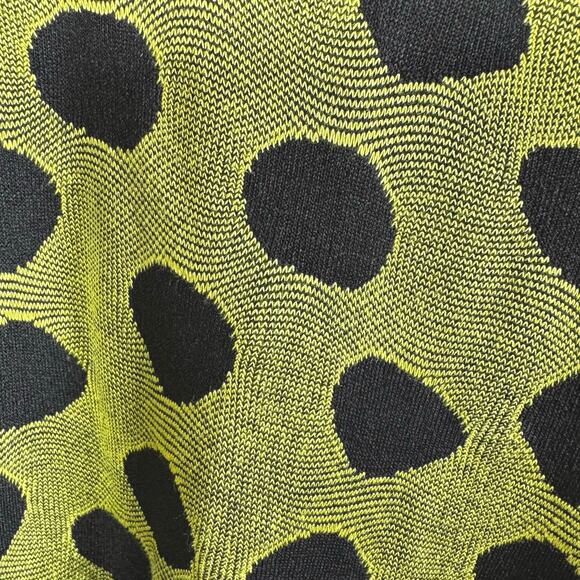 Habitat Clothes To Live In Top Lime Dot Long Sleeves Tunic Women’s XL Artsy - Picture 14 of 14